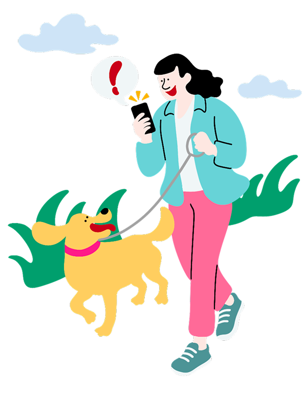 カンタン受付＆呼出し通知のイメージ