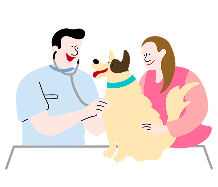 家族で1つの診察券のイメージ